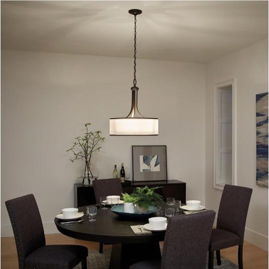 amerikai mediterran fuggesztek ebedlo lampa vilagitas etkezo polgari elegans sotet bronz kor alaku sotet barna szovet buras lampak.jpg